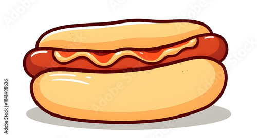 hot dog cartoon vector pack, cartoon hot dog illustration vector, cute hot dog clipart vector, funny hot dog mascot illustration, hand-drawn hot dog digital vector, kawaii hot dog clipart, hot dog wit