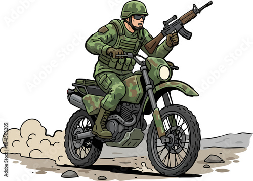 soldiers ride