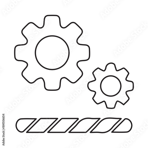 Settings and Loading Progress