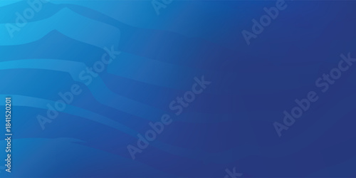 Abstract Blue Gradient Background with Subtle Light Rays.