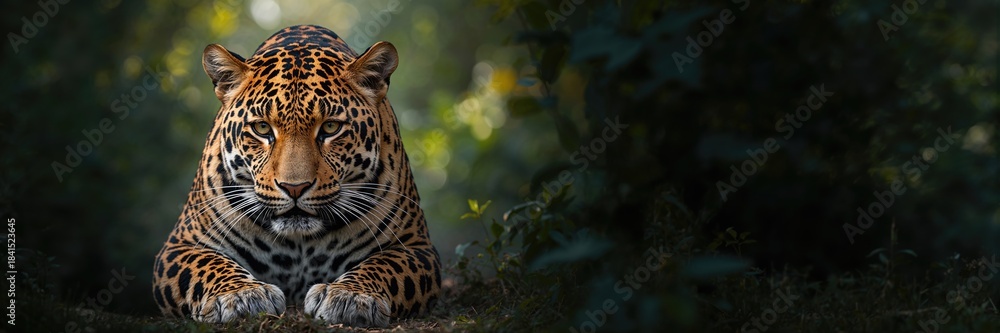 Naklejka premium Leopard fur used as a background, highlighting animal print textures for fashion applications