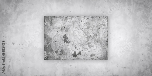 Old newspaper background with black and white texture used as a layout backdrop, weathered design