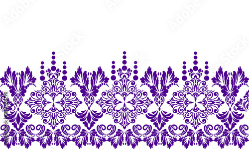 Classic Damask Seamless
Pattern - Vector Illustration for Elegant Textile
Design,Damask,Jacquard loom, Brocade, Satin weave,ethnic, geometric, textile, fabric, motif, retro, 