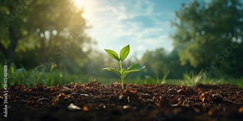 Vegetable waste undergoing composting into nutrient-rich soil for organic gardening, focusing on waste management