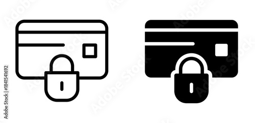 Credit card security icon