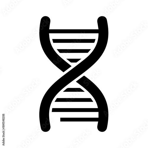 DNA Helix: A stylized representation of a DNA helix, a symbol of life's blueprint, stands out with its intricate design and captivating elegance. 