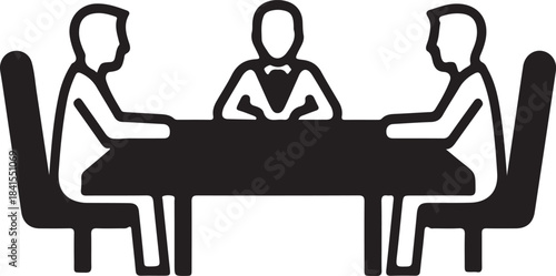 Abstract geometric composition with vibrant color palette