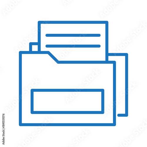 Destroy Document Office Paper Shredder. Paper Shredder related vector icon Isolated on white background. Paper shredder machine icon vector illustration for document security. Vector Illustration.