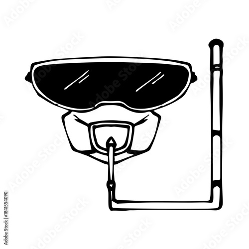 Taucherbrille Schnorchel