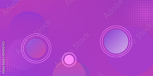 Purple violet and white background abstract art vector with geometric gradient shapes. Abstract gradient shapes background for presentation, business report, card, banner, poster