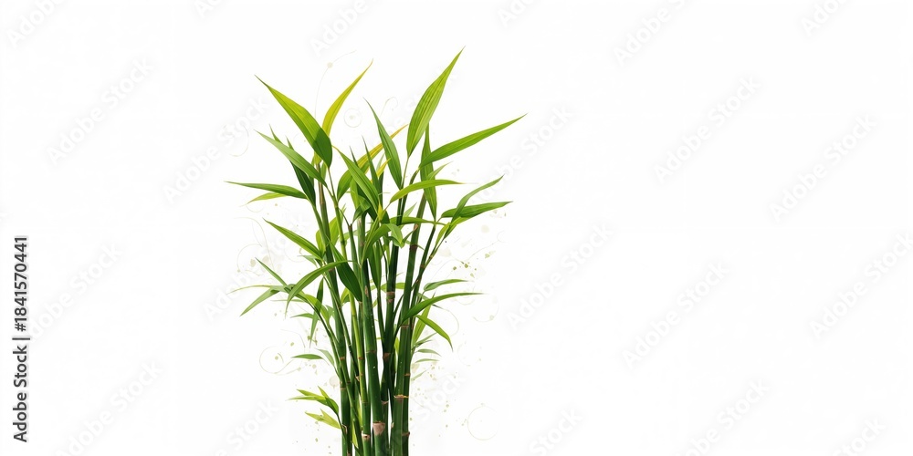 Fototapeta premium Bamboo shoots emerging from the ground, growth and renewal, Earth Day