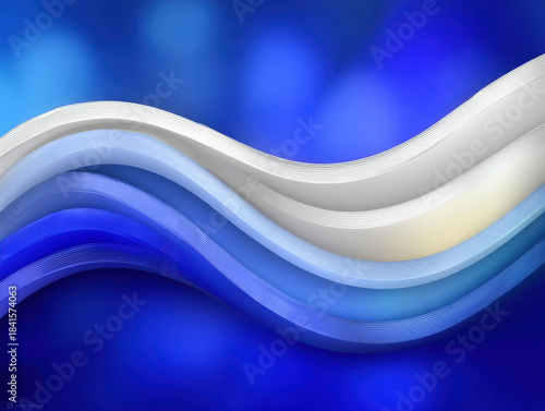 Blue wave background