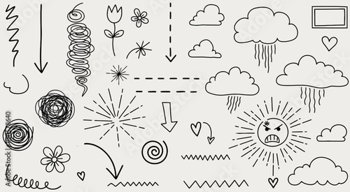 A vector file text displayed prominently on a minimalist white background