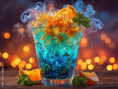 Liquid nitrogen cocktail dr...