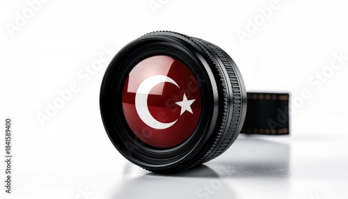 Turkish flag and Turkish flag motifs, drawings, vectors.