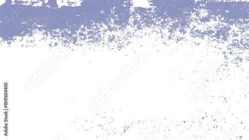 An abstract blue grunge background features a splashing water wave with clean liquid drops, bubbles, and a cold ink spray texture for a macro nature art design