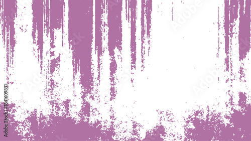 Abstract watercolor and grunge pink background design featuring a vintage ink splash pattern with a dirty paint texture, black vector art border, and old paper stains on a textured wall wallpaper