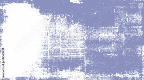 Abstract grunge background with a vintage blue paint texture and rough paper pattern featuring a dirty weathered surface and light ice effect illustration