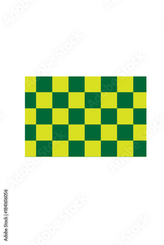 chess board isolated on white background