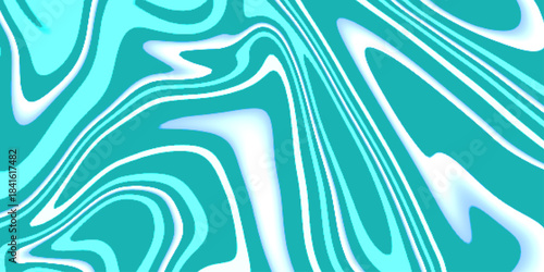 Turquoise color marble pattern. Can be used for design element, wallpaper, abstract background and stretch ceiling decoration. Creative doodle art pattern with different shapes and textures. 