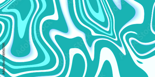 Turquoise color marble pattern. Can be used for design element, wallpaper, abstract background and stretch ceiling decoration. Creative doodle art pattern with different shapes and textures. 