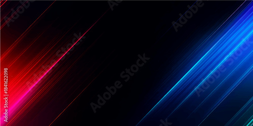 Abstract colorful background with glowing lines and waves of light, creating a dark motion design pattern for digital art wallpaper