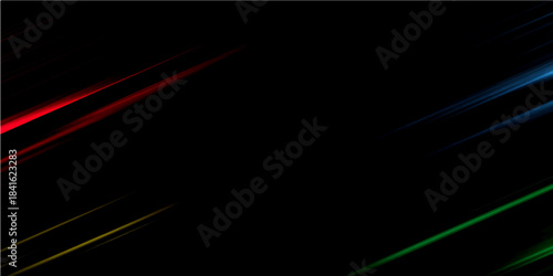 Abstract background vector with bright light rays, glowing lines, and motion effects for modern design wallpaper