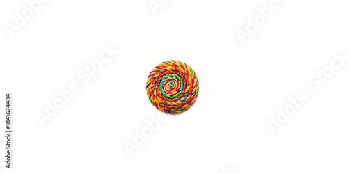 Brightly colored candies ar...