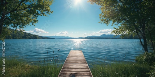 Natural landscape featuring...