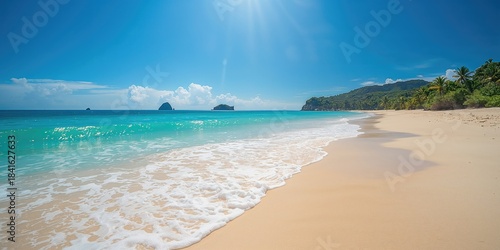 Amami Oshima beach with wat...