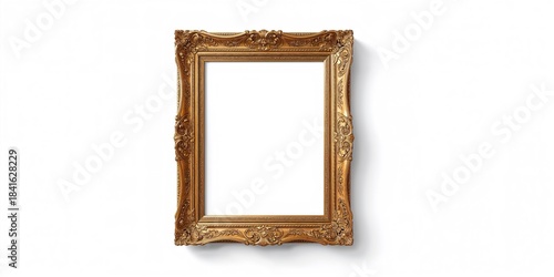 A solitary wooden frame on ...