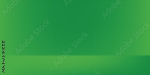 Natural green gradient abstract background. Simple and modern studio background. design abstract vector ilustration.