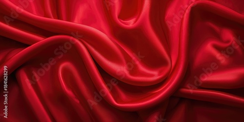 Close up of silk textured c...