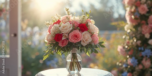 Silk flower display designe...