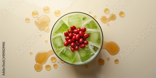Iced Cendol dessert featuri...
