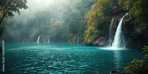 Chiapas Agua Azul waterfall...