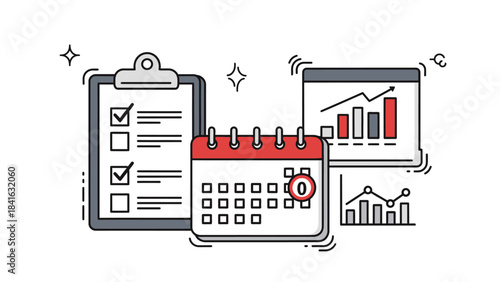 Comprehensive business planning: Combining schedule, analysis and task management effectively