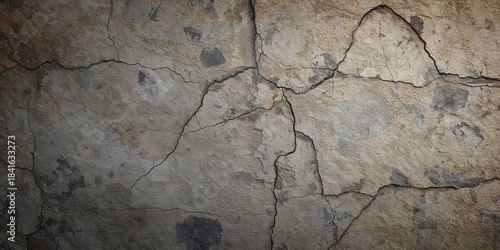Text layout on a stone wall...
