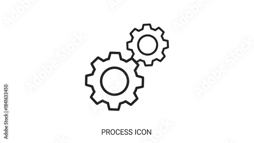 Interlocking Gears Symbolizing Functionality and Operational Mechanism in Technology