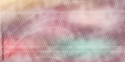 Dotted gradient vector pattern illustration, white and black halftone polka background graphic, horizontal seamless circle dotted lines,