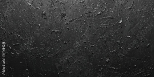Black putty wall texture wi...