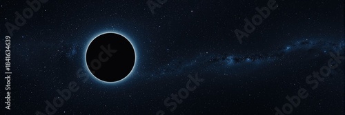 Space scene with stars and ...