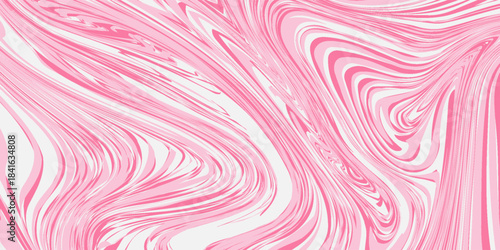 Candy color sunburst background. Abstract pink cream sunbeams design wallpaper. Colorful spinning lines for template, banner, poster, flyer. Sweet rotating cartoon swirl or whirlpool.