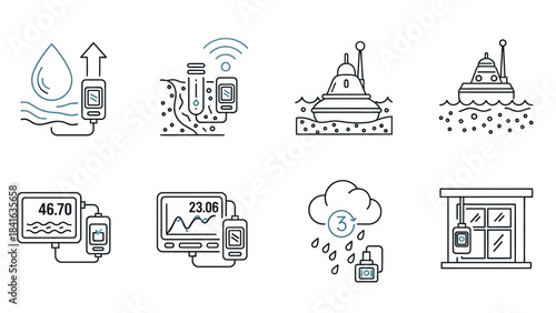 Diverse sensors and monitors network for comprehensive environmental data monitoring applications