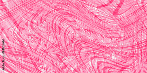 Candy color sunburst background. Abstract pink cream sunbeams design wallpaper. Colorful spinning lines for template, banner, poster, flyer. Sweet rotating cartoon swirl or whirlpool.