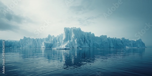 Melting Antarctic ice sheet...