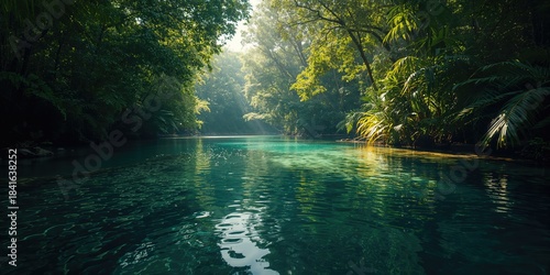 Creeks in far north Queensland, Australia, serving as vital freshwater sources for regional ecosystems