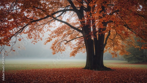 Beech trees surrounded by v...