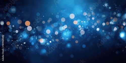 Blue abstract background wi...