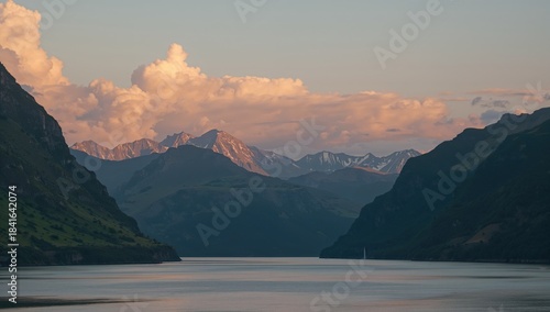 Majestic mountains and lush...